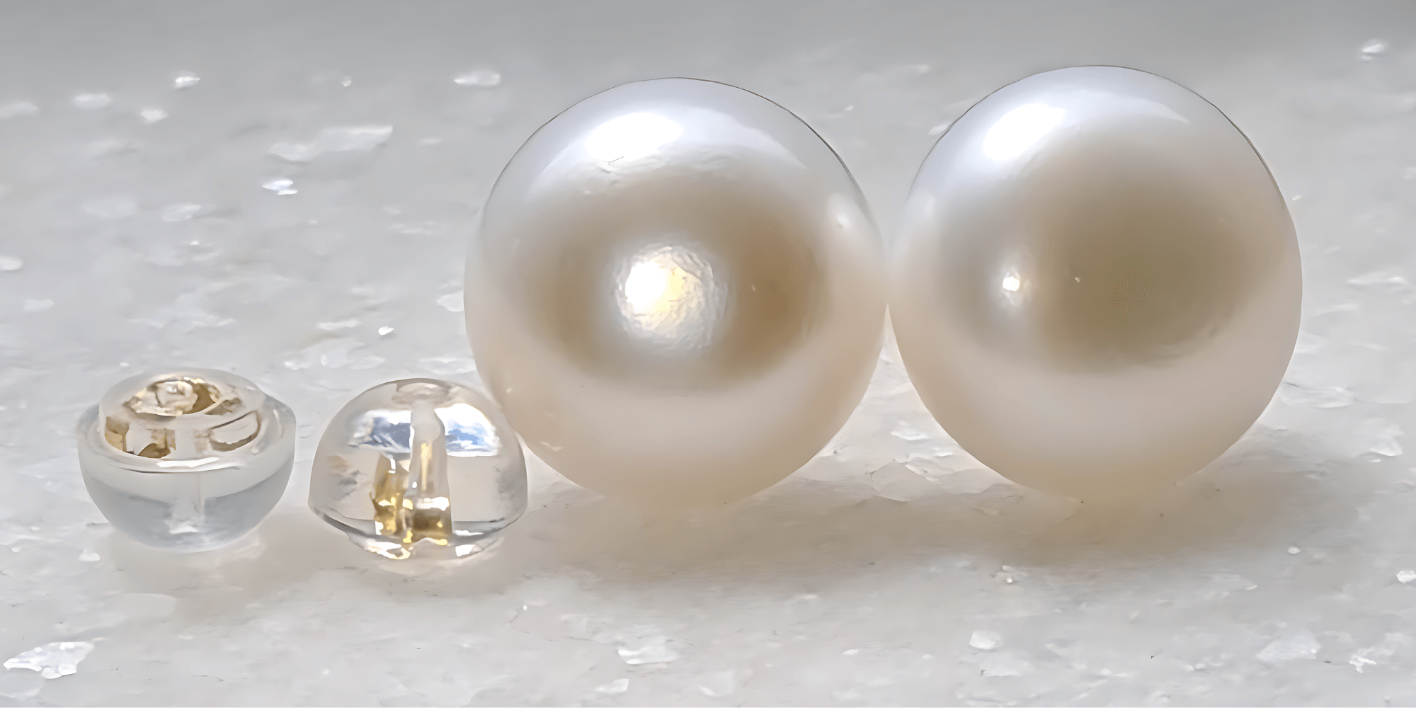 Emmespcs Joias pérola branca dourada / 11-12mm / feminino Brincos de Pérolas em Botão - 11-12mm