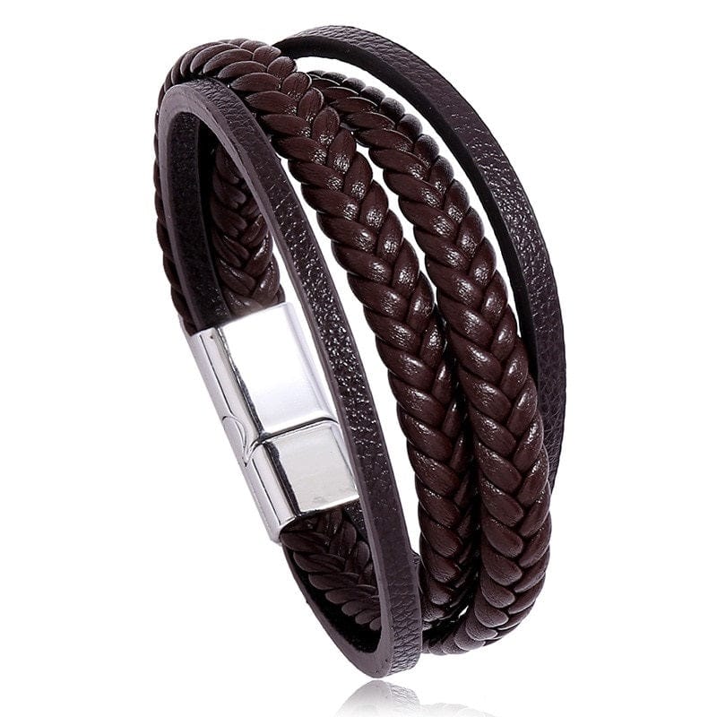 Emmespcs Bracelete Masculino 83924 1 / 20cm / Masculino Pulseiras Artesanais