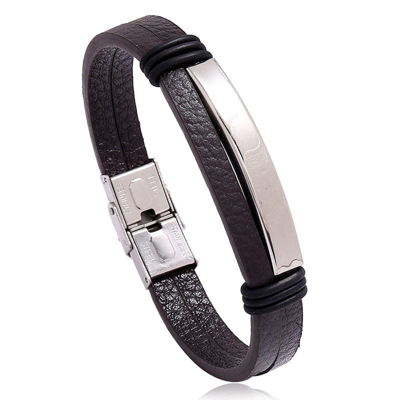 Emmespcs Bracelete Masculino 83933 / 20cm / Masculino Pulseiras Artesanais