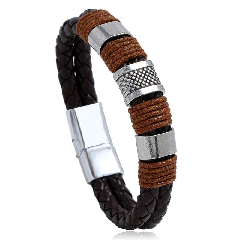 Emmespcs Bracelete Masculino 83935 / 20cm / Masculino Pulseiras Artesanais