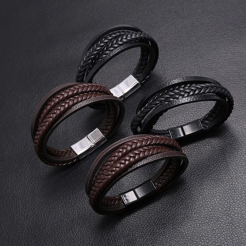 Emmespcs Bracelete Masculino Pulseiras Artesanais